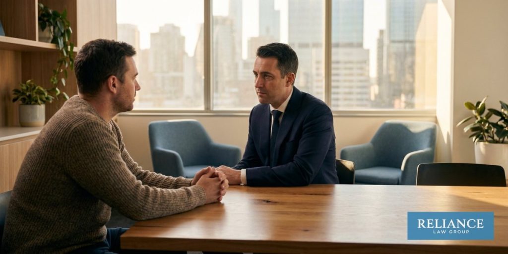 Section 501 Character Waivers: When a Refusal Can Be Overturned An immigration lawyer and client in consultation about a section 501 character refusal